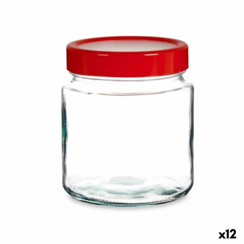 csónak Piros Átlátszó Üveg polipropilén (1 L) (12 egység)