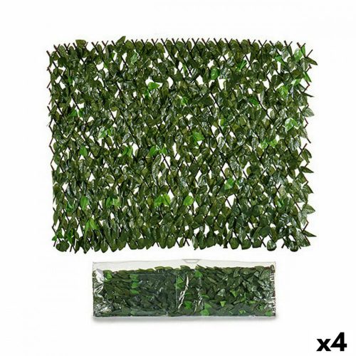 Kerti Kerítés Ágynemű 1 x 2 m Zöld Műanyag (4 egység)