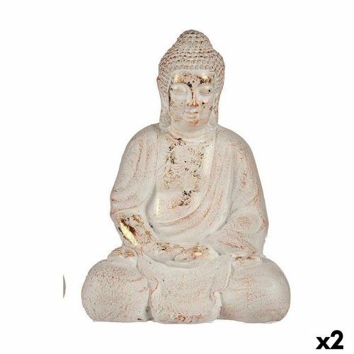 Dekoratív kerti figura Buddha Polyresin 22,5 x 41,5 x 29,5 cm (2 egység)
