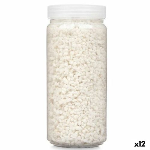 Dekoratív kövek Fehér 2 - 5 mm 700 g (12 egység)
