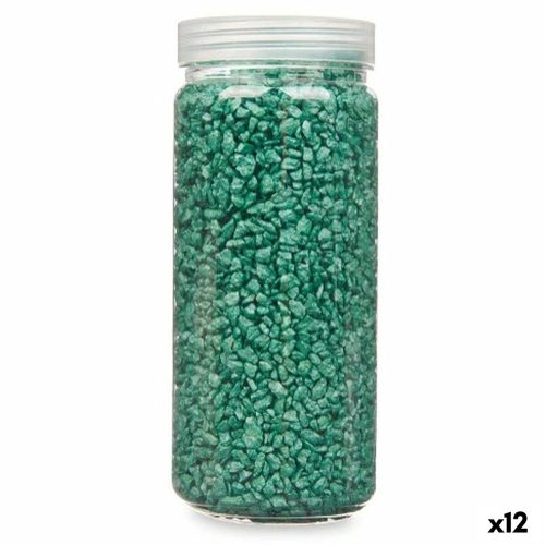 Dekoratív kövek Zöld 2 - 5 mm 700 g (12 egység)