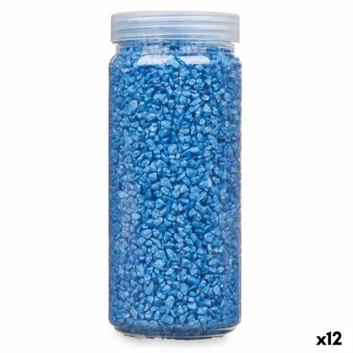 Dekoratív kövek Kék 2 - 5 mm 700 g (12 egység)