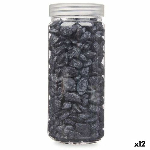 Dekoratív kövek Fekete 10 - 20 mm 700 g (12 egység)