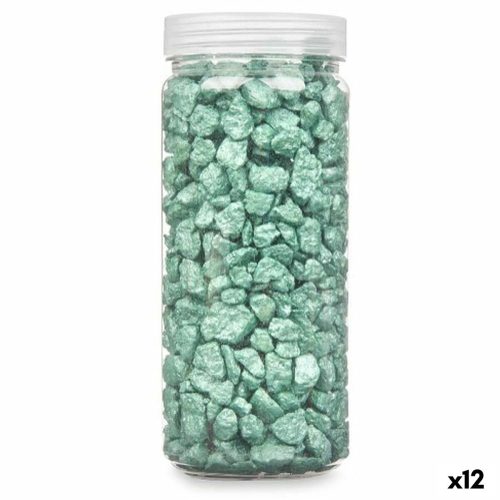 Dekoratív kövek Zöld 10 - 20 mm 700 g (12 egység)