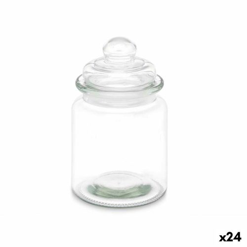 Korsó Átlátszó Üveg 250 ml 8 x 13 x 8 cm (24 egység) Fedéllel