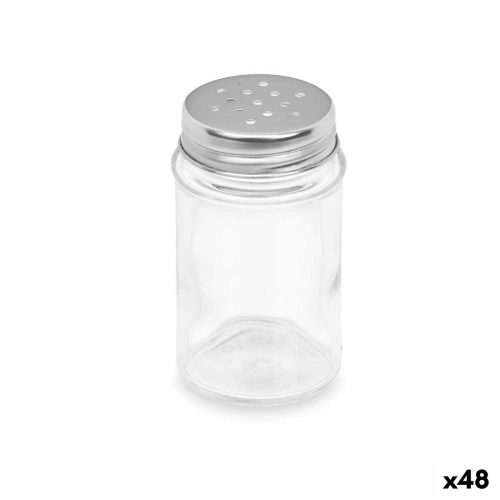 Só és bors tartó készlet Átlátszó Üveg 5 x 8,5 x 5 cm (48 egység) Kerek