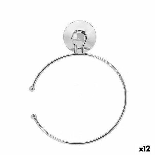 Törülköző gyűrű Acél ABS 16 x 20 x 4 cm (12 egység)