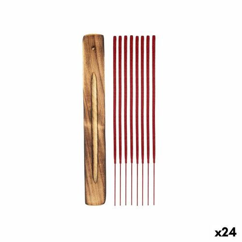 füstölő készlet Bambusz Piros bogyós gyümölcsök (24 egység)