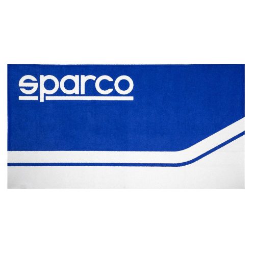 Strandtörölköző Sparco S099078AZ Kék/Fehér