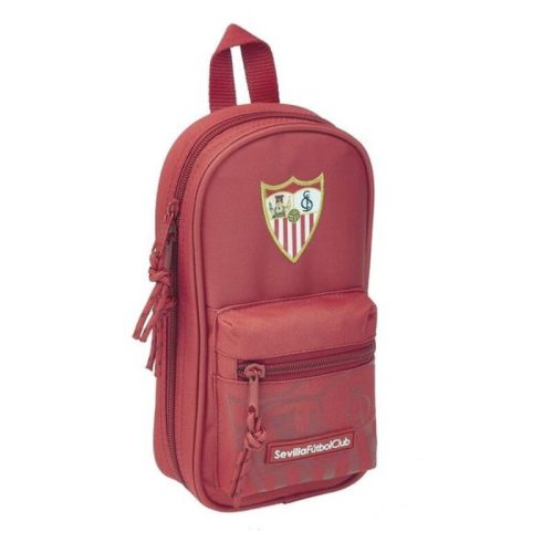 Ceruzatartüs hátizsák Sevilla Fútbol Club SAF411956747 Piros 12 x 23 x 5 cm (33 Darabok)