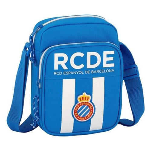 Válltáska RCD Espanyol 611753672 Kék Fehér (16 x 22 x 6 cm)