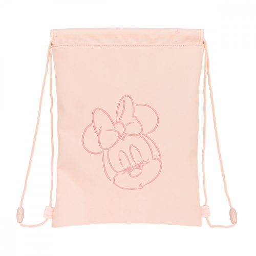 Hátizsák Kötelekkel Minnie Mouse Rózsaszín (26 x 34 x 1 cm)