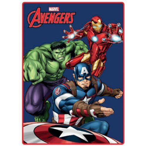 Takaró The Avengers Super heroes 100 x 140 cm Többszínű Poliészter