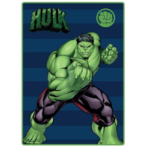 Takaró The Avengers Hulk 100 x 140 cm Kék Zöld Poliészter