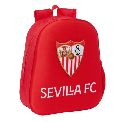 3D Gyerek Hátizsák Sevilla Fútbol Club Piros 27 x 33 x 10 cm