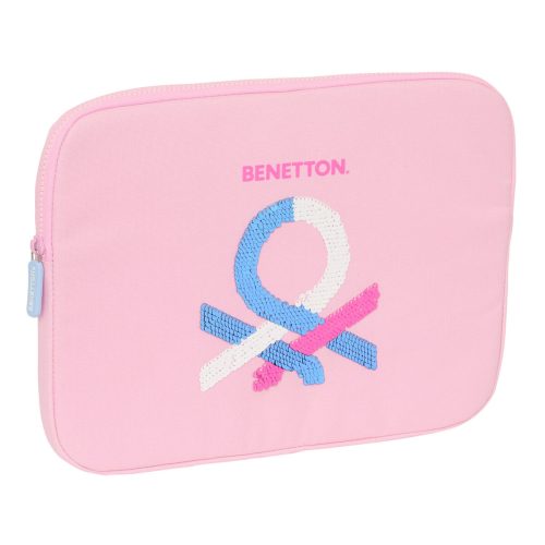 Laptop Táska Benetton Pink Rózsaszín 15,6'' 39,5 x 27,5 x 3,5 cm