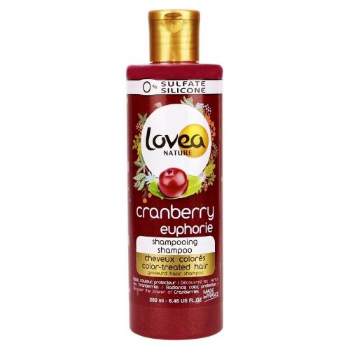 Sampon Festett Hajra Lovea Nature Cranberry Euphorie (250 ml)