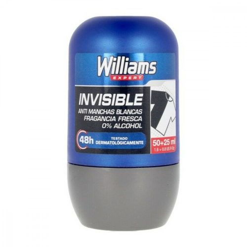 Roll-On Dezodor Invisible Williams (75 ml)