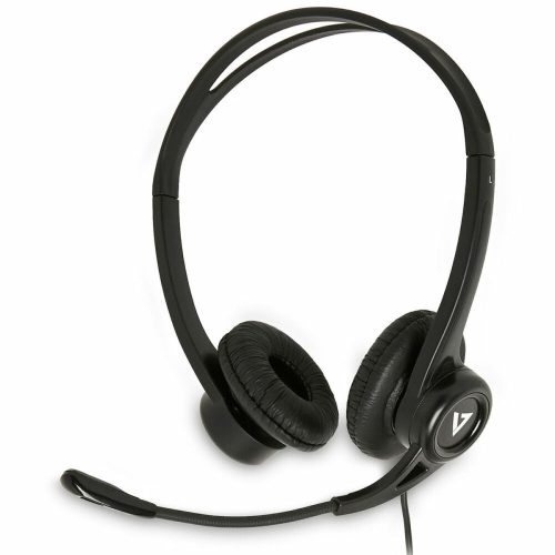 Fejhallgató Mikrofonnal V7 HU311-2EP            Fekete