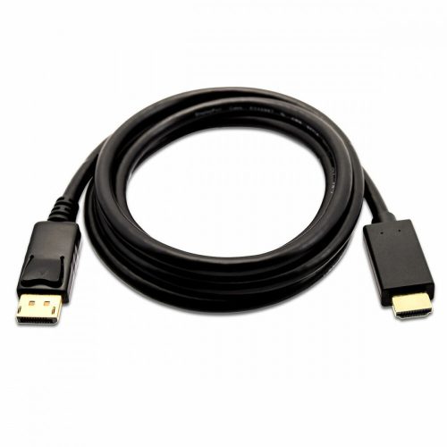 DisplayPort - HDMI Kábel V7 V7DP2HD-02M-BLK-1E Fekete