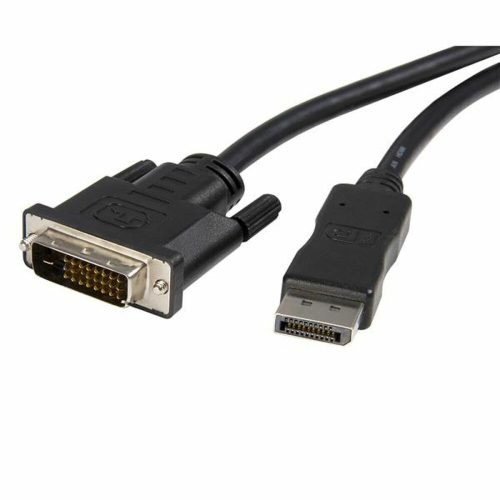 DisplayPort - DVI Kábel Startech DP2DVIMM10           Fekete