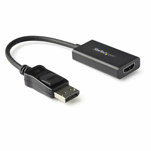 DisplayPort HDMI Adapter Startech DP2HD4K60H           Fekete