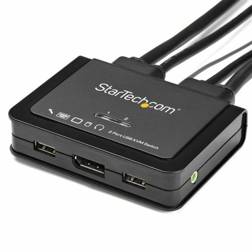VM Kapcsoló Startech SV211DPUA4K 4K Ultra HD USB Displayport 1,2 m