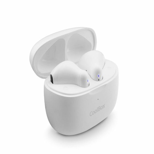 Fejhallagtó Bluetooth Fülessel CoolBox COO-AUB-TWS01 Fehér
