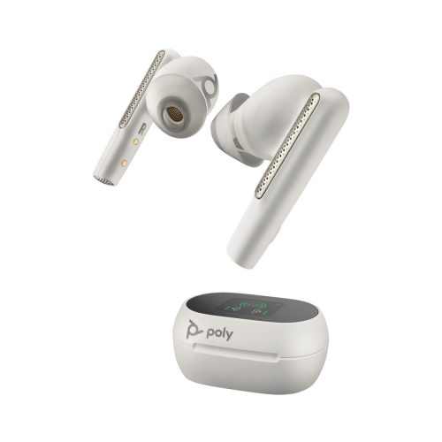Fejhallagtó Bluetooth Fülessel Poly Voyager Free 60+ Fehér
