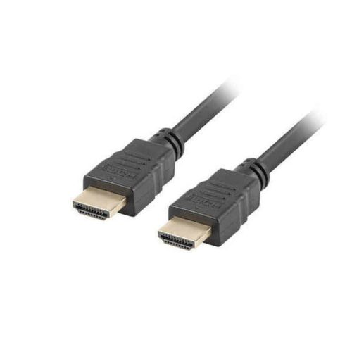 HDMI Kábel Lanberg 4K Ultra HD Apa (Csatlakozó)/Apa (Csatlakozó) Fekete 0,5 m