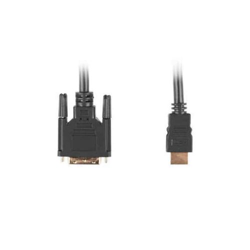 HDMI–DVI Kábel Lanberg Apa (Csatlakozó)/Apa (Csatlakozó) Fekete 1.8 m