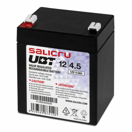 Akkumulátor a Szünetmentes Tápegység Salicru S0226802 VRLA 4.5 Ah 12V