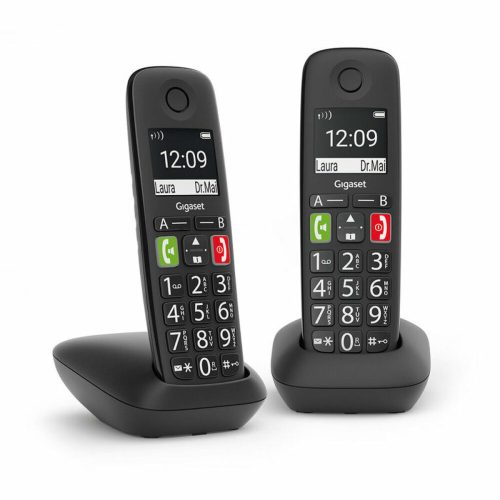 Vezeték Nélküli Telefon Gigaset E290 Duo Fekete Fehér