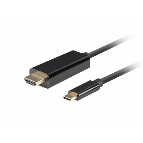 USB C - HDMI Kábel Lanberg CA-CMHD-10CU-0005-BK
