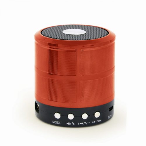 Bluetooth Hordozható Hangszóró GEMBIRD SPK-BT-08-R