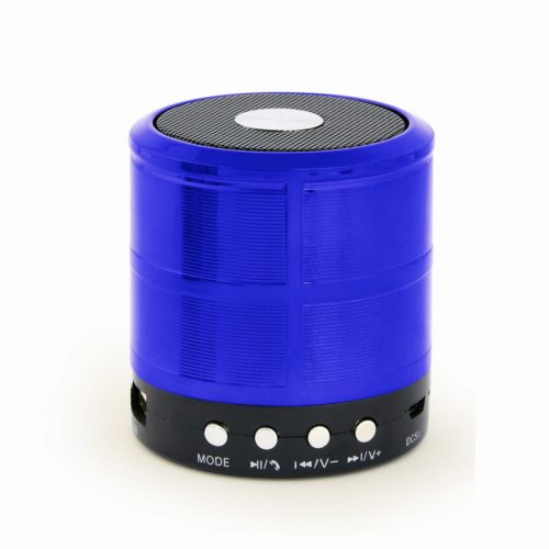 Bluetooth Hordozható Hangszóró GEMBIRD SPK-BT-08-B Fekete/Kék 3 W 4 W