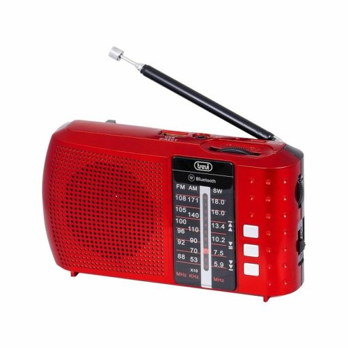 Bluetooth Hordozható Rádió Trevi RA 7F20 BT Piros FM/AM/SW