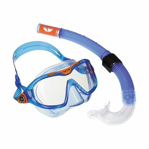 Búvárszemüveg légzőcsővel Aqua Lung Sport Mix Combo Kék