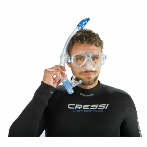 Búvárszemüveg légzőcsővel Cressi-Sub DM1000052 Kék Felnőtt