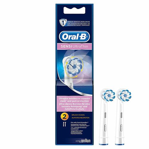 Elektromos fogkefe fej Sensi Ultrathin Clean Oral-B (2 pcs)