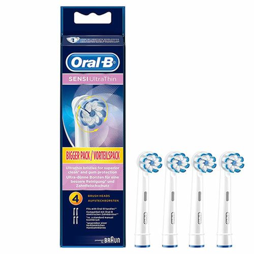 Elektromos fogkefe fej Oral-B Sensi Ultrathin Fehér (4 pcs)