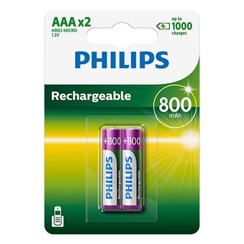 Akkumulátor Philips Batería R03B2A80/10 1.2 V 800 mAh