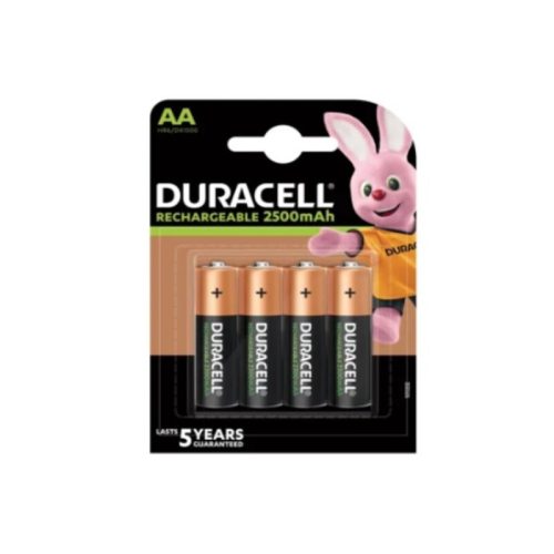 Újratölthető akkumulátorok DURACELL HR06-P AA NiMh 2500 mAh (4 pcs)