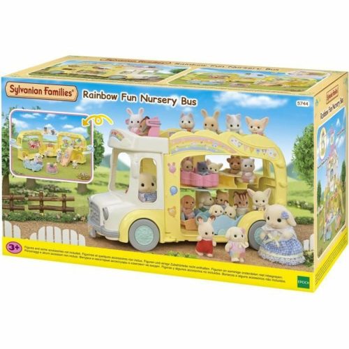 Babaház kiegészítők Sylvanian Families 5744 Rainbow Fun Nursery Bus