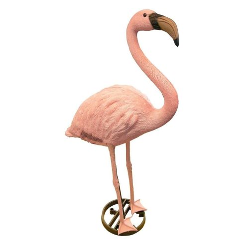 Dekoratív kerti figura Ubbink Gyanta rózsaszín flamingó