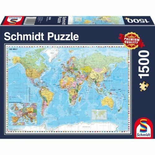 Puzzle Schmidt Spiele Iceland: Kirkjuffellsfoss  1500 Darabok