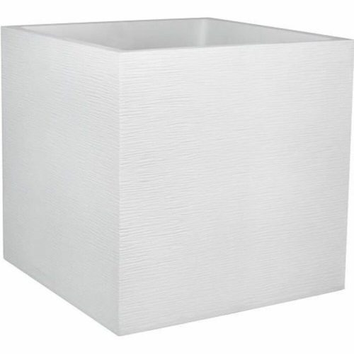 Virágcserép EDA Fehér Műanyag 49,5 x 49,5 x 49,5 cm