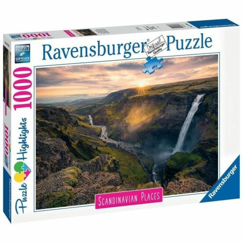 Puzzle Ravensburger Iceland: Kirkjuffellsfoss  1000 Darabok