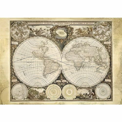 Puzzle Schmidt Spiele Historical World Map Adult 2000 Darabok