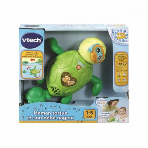 Fürdő játékok Vtech Baby Mother Turtle and Baby Swimmer viz alatti